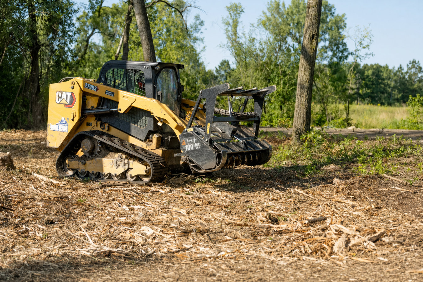 Land clearing in Burbank, CA